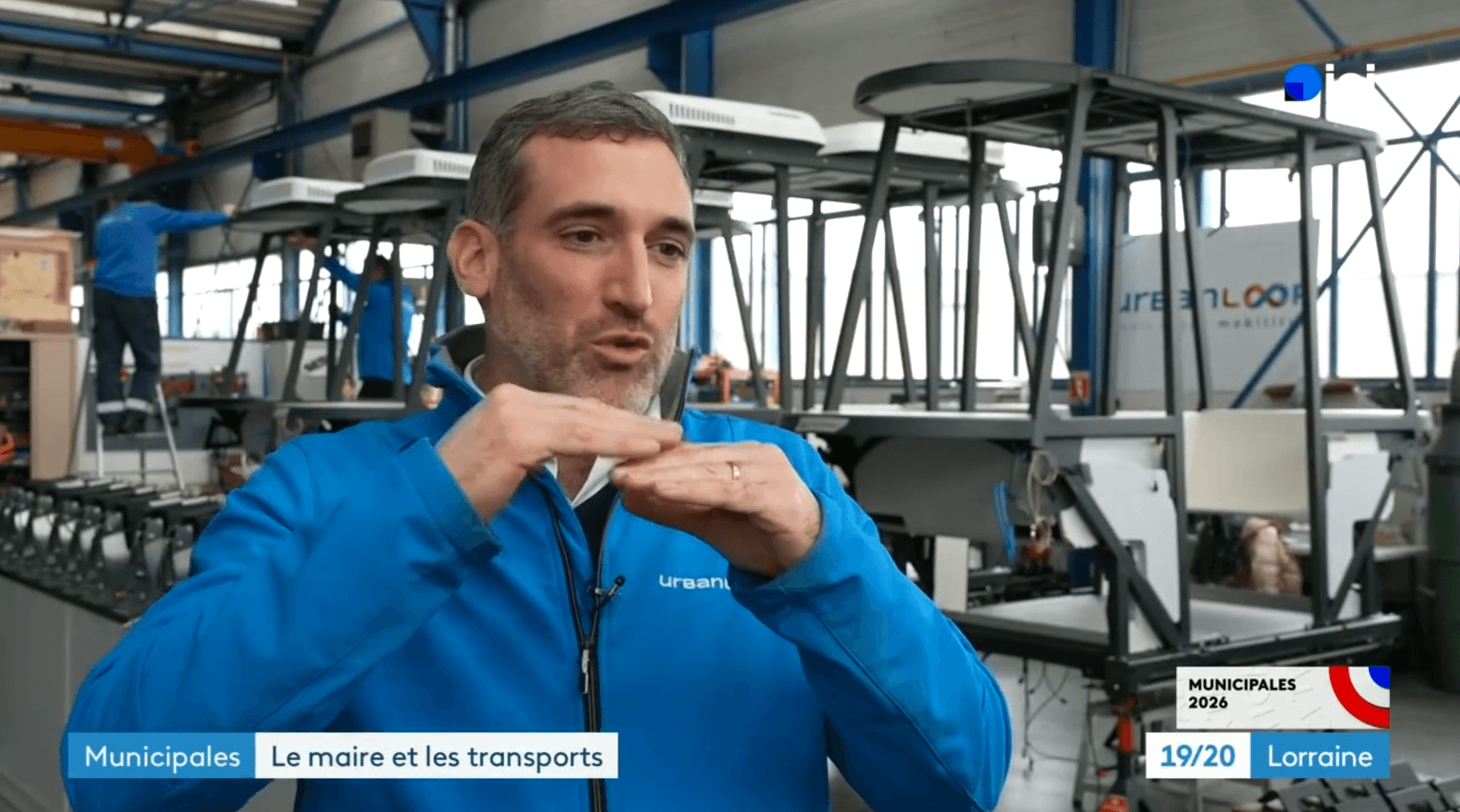 Urbanloop: France 3 Lorraine feature